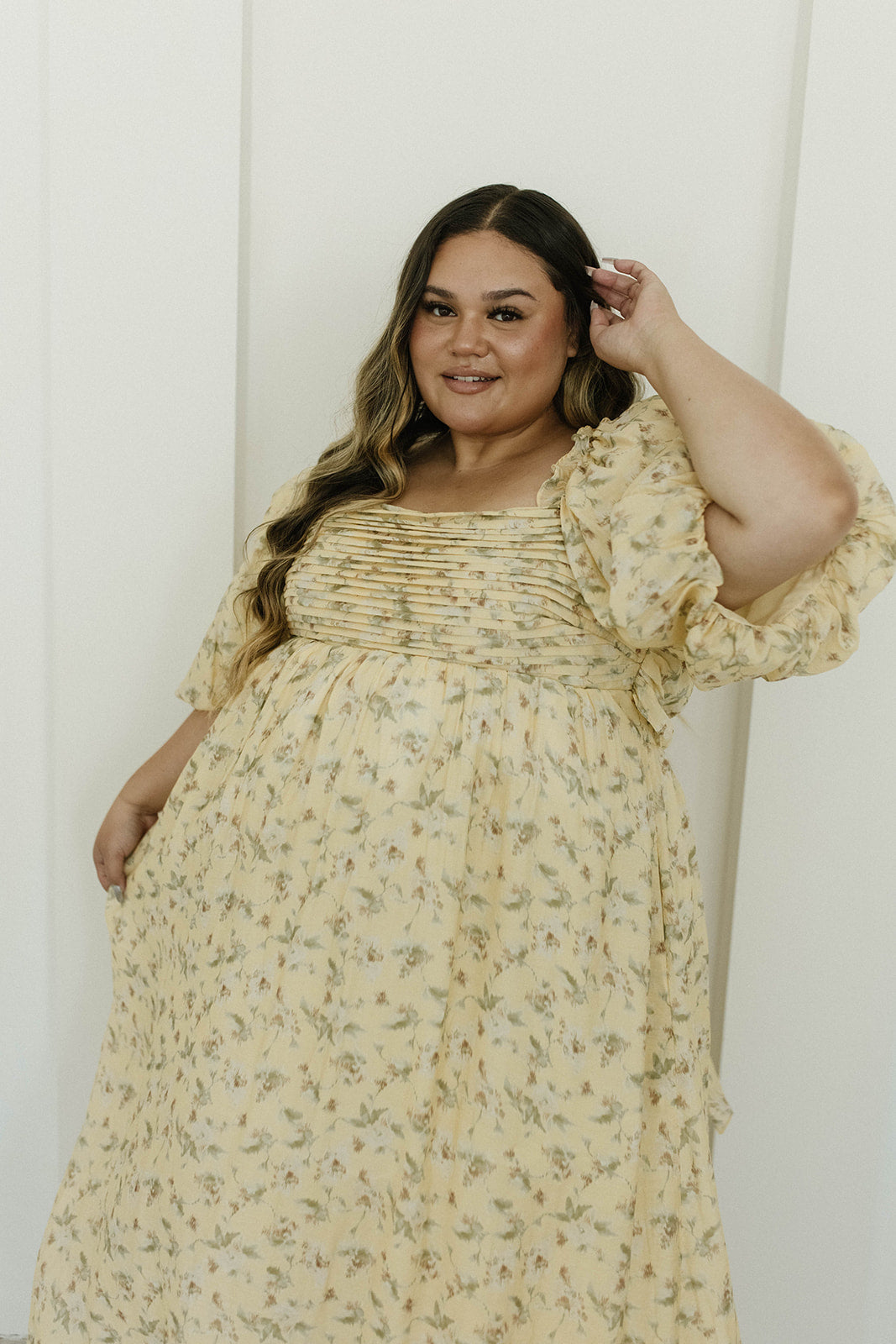 Mustard maxi dress plus size hotsell