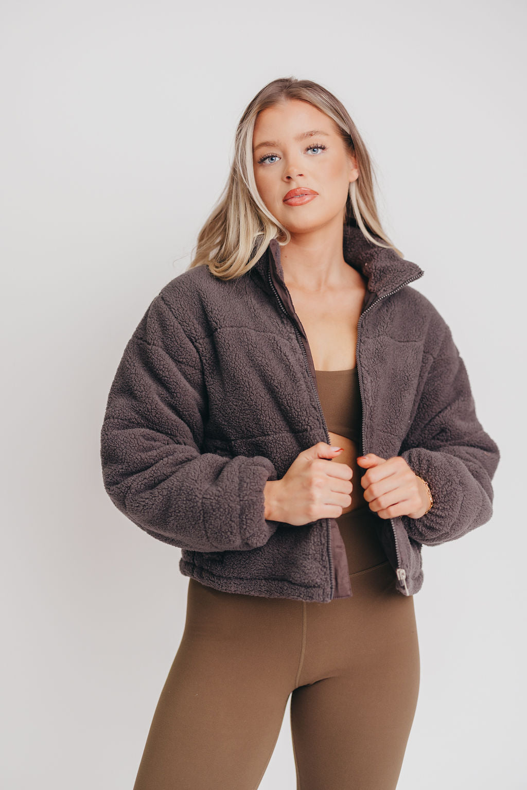 The Candice Jacket in Charcoal