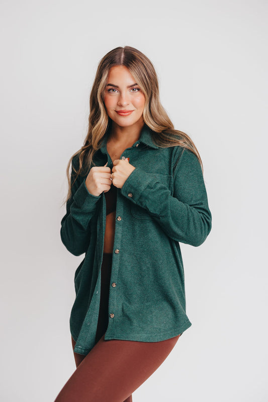 The Lewis Shirt in Evergreen
