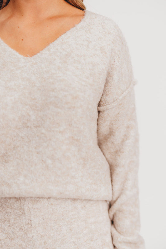 Xena Shearling Lounge Pullover