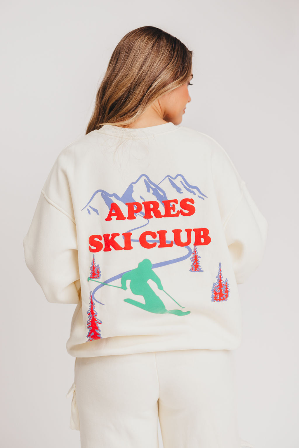 Apres sale ski sweatshirt