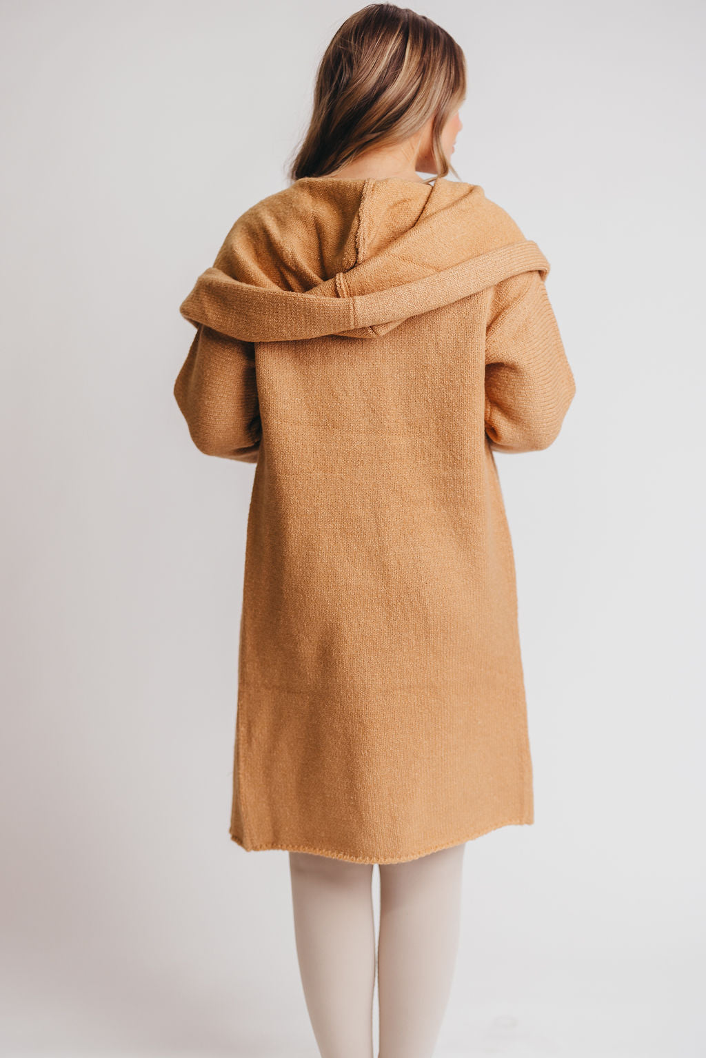 Camel coloured coatigan best sale