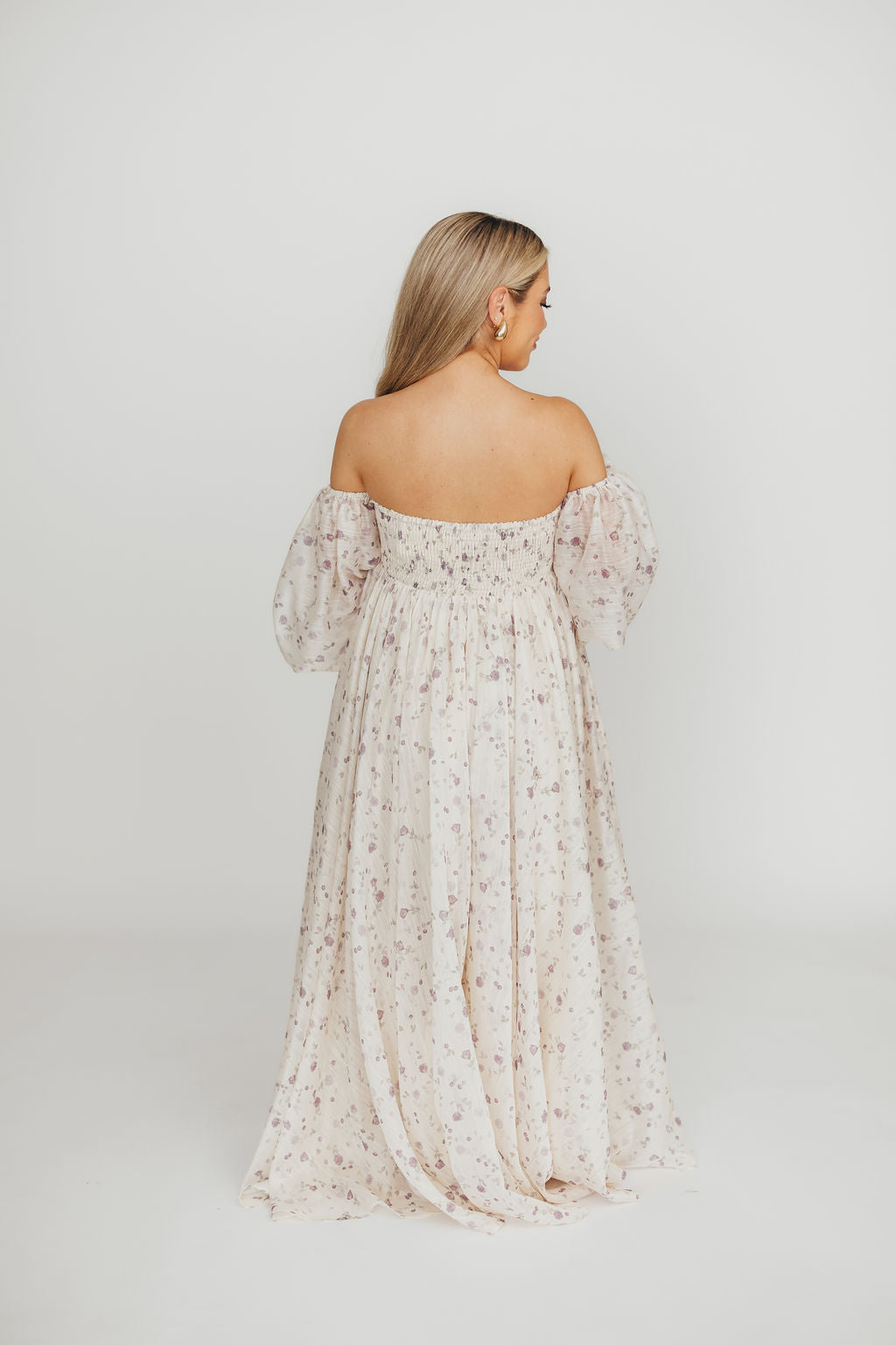 ♡ MILK Lilybell dress ♡ Dear Lily Maxi Dress in Lilac - Bump Friendly – Worth Collective