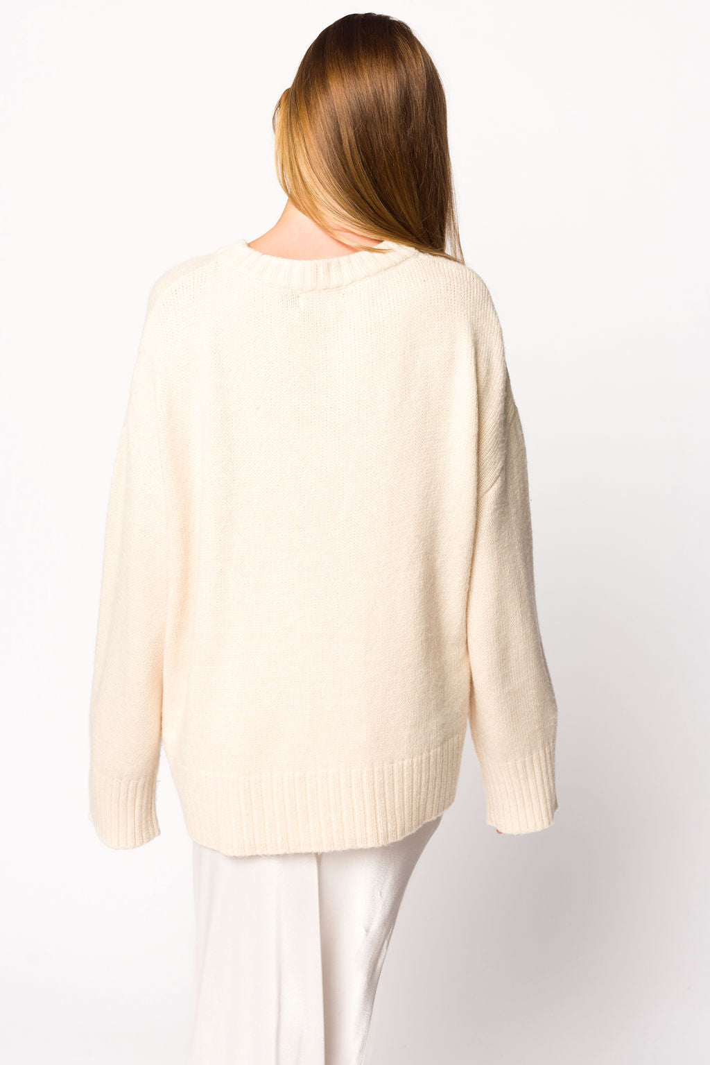 Cream fair isle sweater hotsell