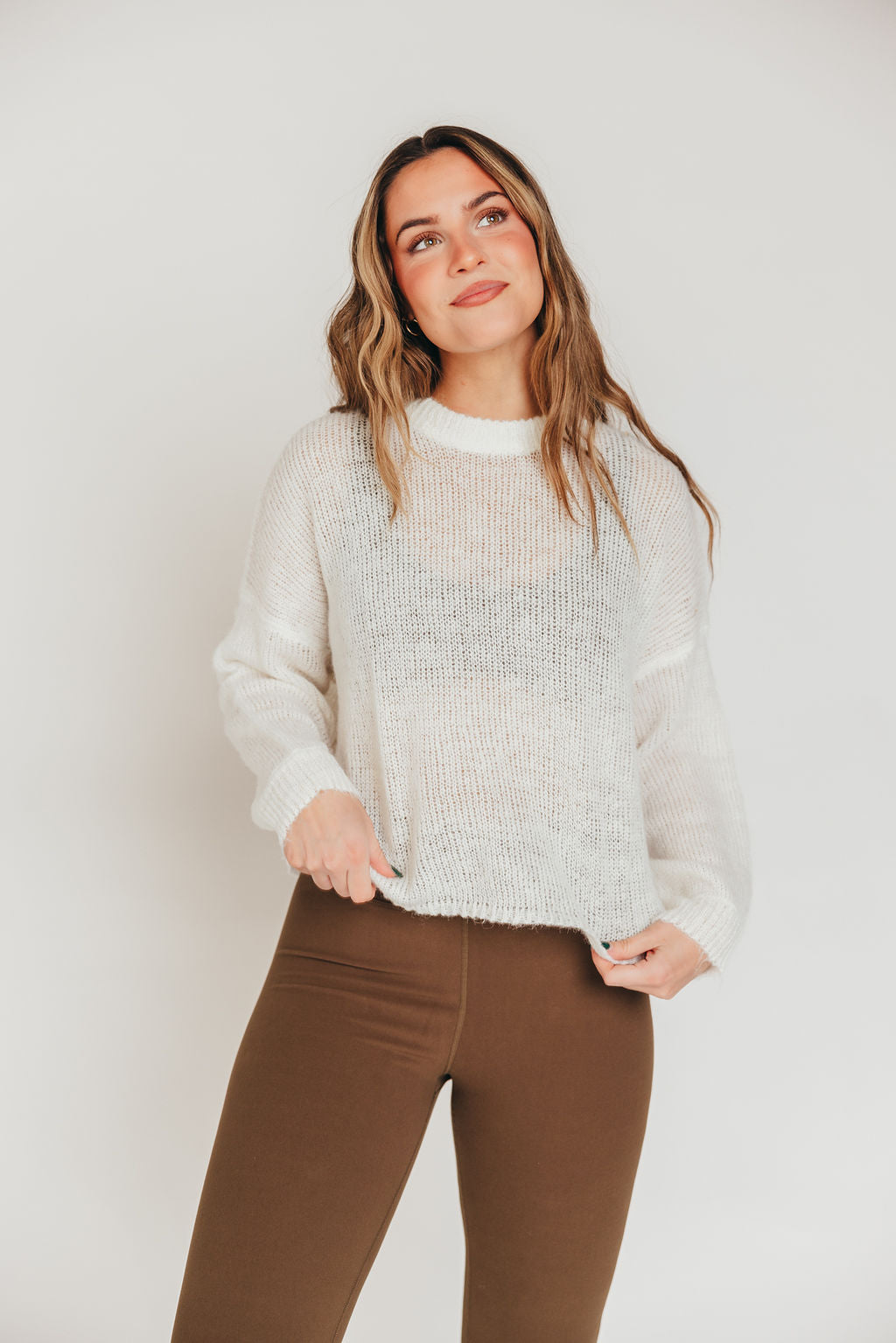 Ariana Sweater in Ivory