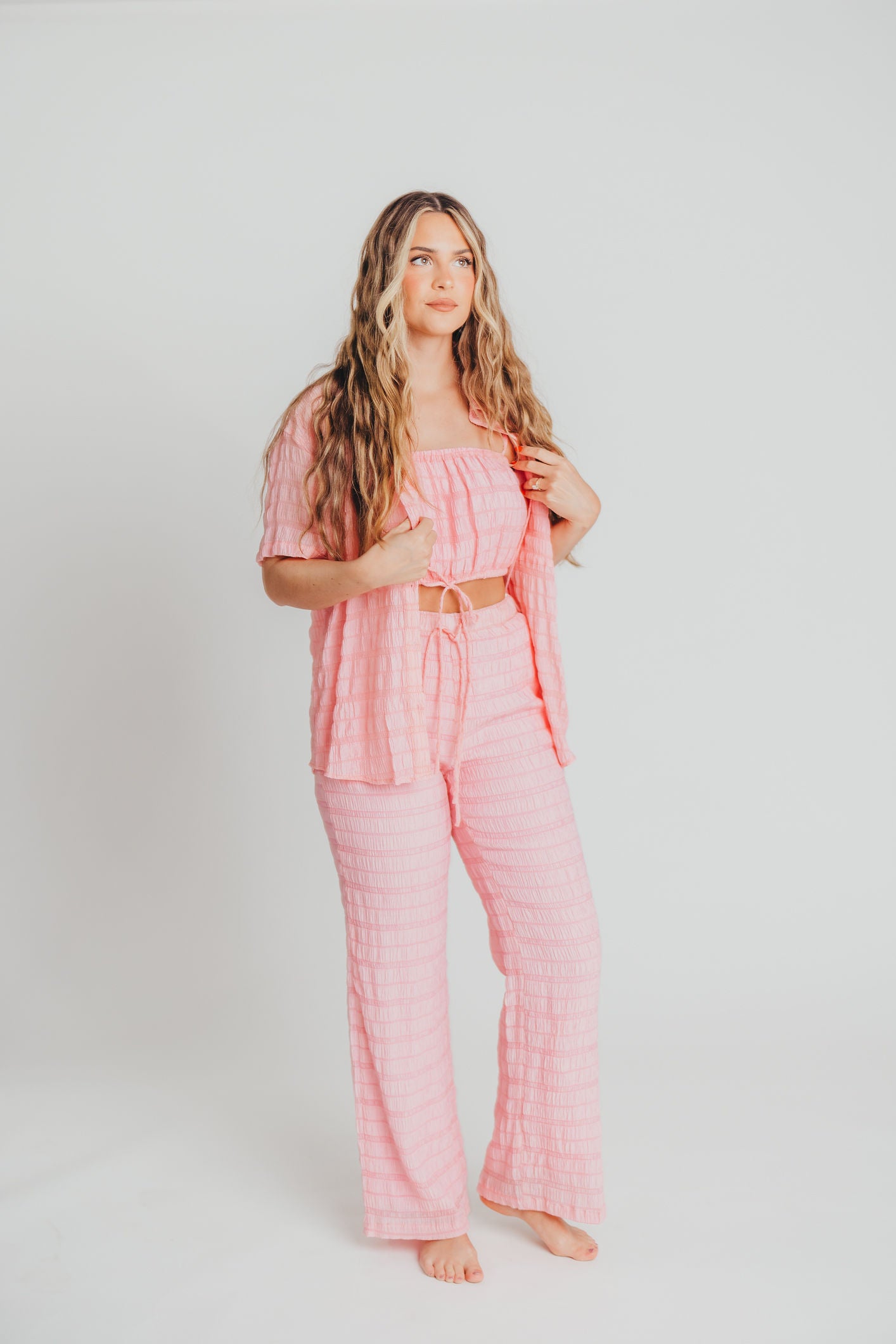 Rowan Relaxed Pants in Pink
