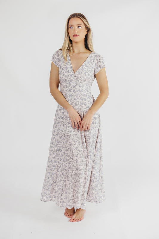 Bliss Maxi Dress in French Blue