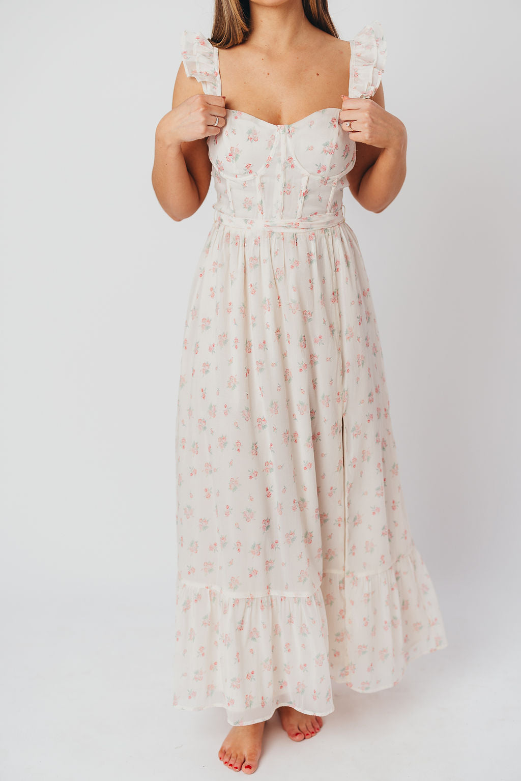 Rose wedding bustier satin – Ans Dotsloevner