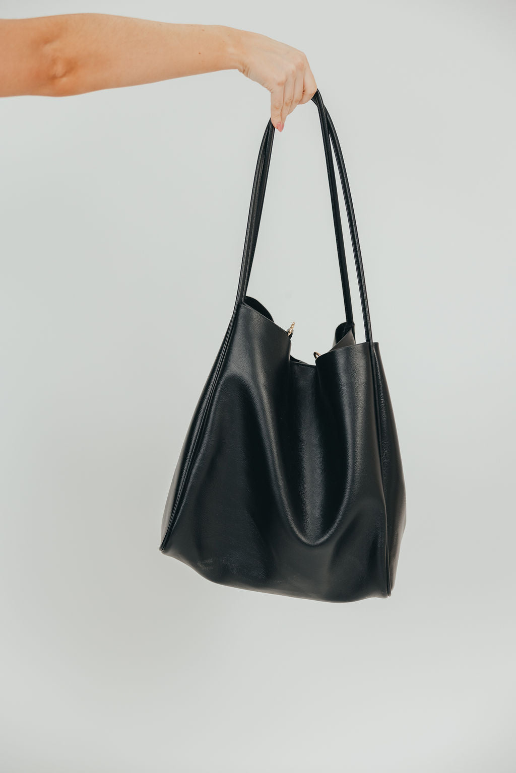 Hollace North South Tote in Black