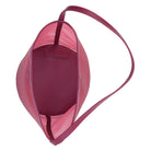 Vancouver Mesh Bucket Bag in Wine, another angle