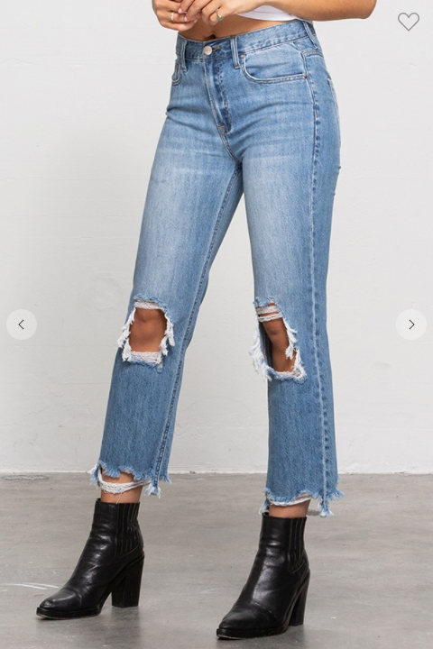 Top Notch Straight Jeans - Best Seller!