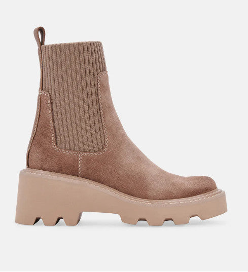 Hoven H2O Boots in Mushroom Suede