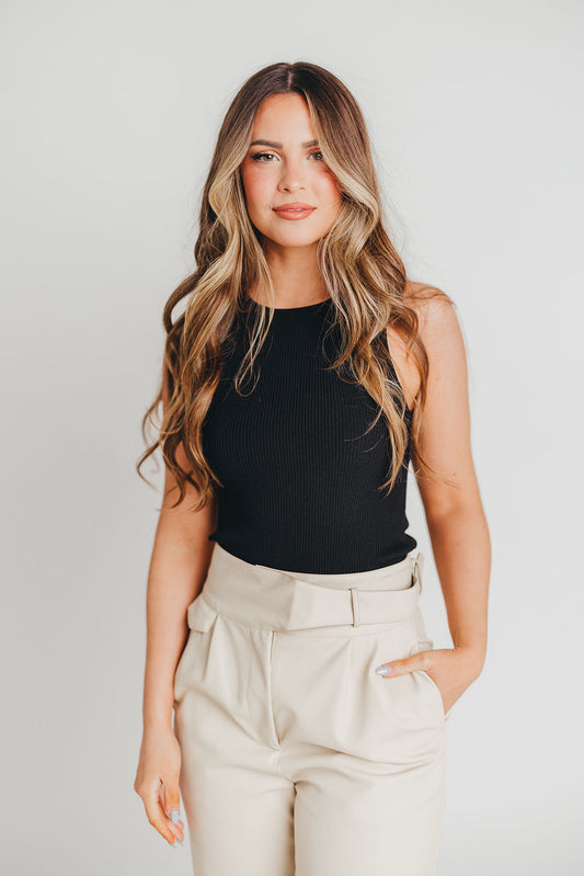 Mina Tank in Black